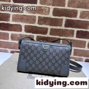グッチ コピー gucci コピー オフィディア GGキャンバス×レザー GGメッセンジャー ショルダーバッグ コピー 752581 グレーkid26TDWvGf