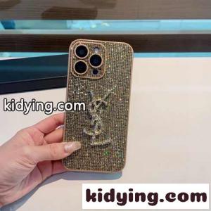 キラキラ YSL スマホケース イヴ・サンローラン スーパーコピー アイフォンケース 偽物 iPhone16ケースkid26OXz0Pn