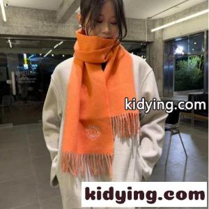 シンプル 上品 カシミヤ マフラー エルメス コピー スカーフ コピー オレンジkid26TjSnmu