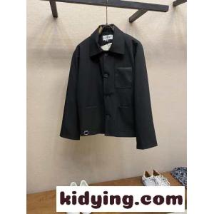 大人 カジュアル ワークウェアジャケット ロエベ スーパーコピー ジャケット コピー ブラックkid264rW1Lb