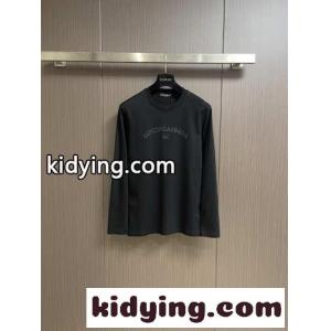ベーシック ドルチェ&ガッバーナ コピー Tシャツ コピー ロゴ コットン 長袖Tシャツkid26iuSvKf