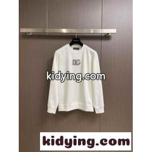 ドルチェ&ガッバーナ スーパーコピー Tシャツ コピー コットン クルーネック スウェットシャツ ホワイトkid26GPPjWz
