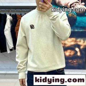定番 カジュアル クルーネック コットンス ウェットシャツ バーバリー コピーブランド 長袖Tシャツ コピー カーキkid26bCii4n