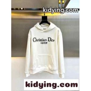 Christian dior コピー Couture フード付きスウェットシャツ  クリスチャン・ディオール コピー パーカー コピー ホワイトkid26Tr0n0j