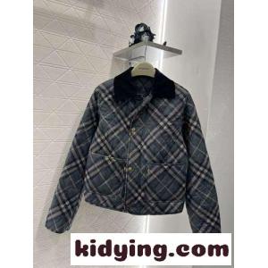 バーバリー コピー ジャケット コピー レディース クロップド チェック キルティング バーンジャケットkid26qKPDWz