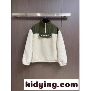 配色 切り替え ハーフジップ ブルゾン セリーヌ コピーブランド ジャケット コピー メンズkid26yyKLja