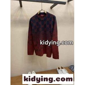 注目アイテム❤テクスチャード GGウールジャカード セーター グッチ スーパーコピー スーパーコピーkid26fW19Hb