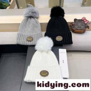 秋冬 ポンポン付き ニットキャップ グッチ コピーブランド キャップ 偽物 おしゃれ ユニセックスkid261nyWDi