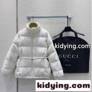 大人気GG ダウンブルゾン グッチ コピーブランド ダウンジャケット コピー ベルト付きkid269r0bCa