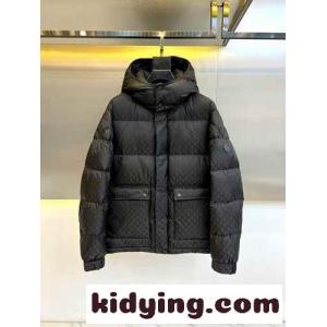防寒性抜群～GG フード付き ダウンブルゾン グッチ コピー ダウンジャケット コピーkid26CKneCa