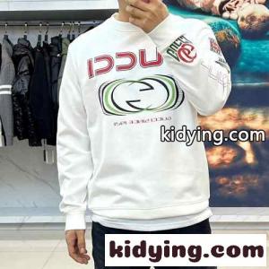 ロゴプリントが目を引く カジュアル スウェットシャツ グッチ コピーブランド Tシャツ コピー ホワイトkid26CaWjyu