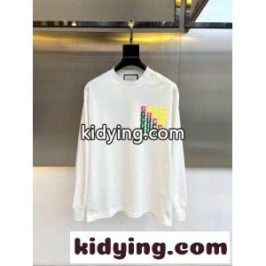 定番 合わせやすい ロゴ グッチ コピー Tシャツ コピー 長袖Tシャツ ホワイトkid269j4f0j