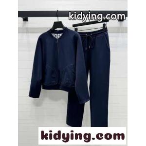 ディオール コピー洋服偽物 運動服 2点セット ランニング 純綿 暖かい トップス ズボン 両面兼用 ブルーkid269HDm8r