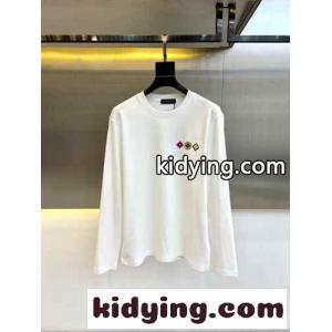 ベーシック 合わせやすい 快適 ルイヴィトン ブランド コピー Tシャツ コピー 長袖Tシャツ ホワイトkid26jWrKbm