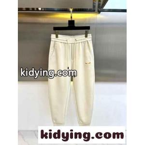 カジュアル コットン スウェットパンツ フェンディ ブランド コピー パンツ 偽物 ベージュkid26mKL5jy