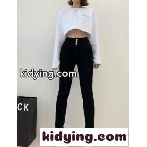ロエベ コピージーンズコピー カジュアルパンツ ズボン デニム素材 美脚 ファッション ブラックkid26TPL5fi
