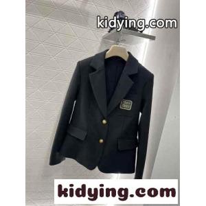 人気品 みゅう 洋服Ｎ級品 トップス アウター スーツ 2点セット 高品質 ビジネス 通勤 ブラックkid26DKLXrm