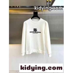 定番 カジュアル ロゴ コットン スウェットシャツ ドルチェ&ガッバーナ コピー Tシャツ コピー ホワイトkid26zii8Xr