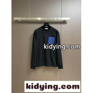 ユニセックス コットン スウェットシャツ ロエベ コピー Tシャツ コピー ブラックkid26v8zeOr