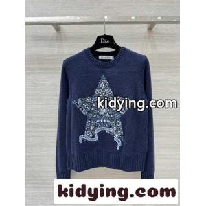 dior コピー Around the World ウールニット クリスチャン・ディオール コピー セーター コピー ブルーkid260Tj4Ln