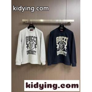 グッチ コピー Tシャツ コピー プリント コットン スウェットシャツ ユニセックスkid26OLvu0n