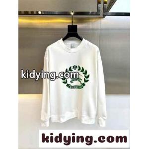 カジュアル プリント コットン スウェットシャツ バーバリー コピー Tシャツ コピー ホワイトkid26y8f0ju