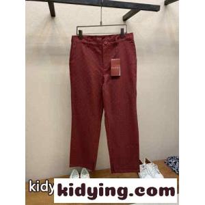 高級感 GGキャンバス ストレートパンツ グッチ コピーブランド パンツ コピー レッドkid26459fWj