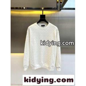 FFジャガード クルーネック フェンディ スーパーコピー Tシャツ コピー スウェットシャツ ホワイトkid269DGLvm