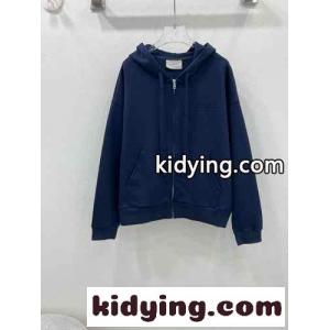 カジュアル 定番 ジップアップ フーディー グッチ コピー パーカー コピー ユニセックス ネイビーkid261vCyai
