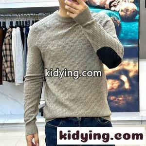 カジュアル ウールブレンド 秋冬 ニット バーバリー コピー セーター コピー グレーkid26D0j0Tz