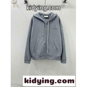 カジュアル 定番 ジップアップ フーディー グッチ コピー パーカー コピー ユニセックス グレーkid26L59jWv
