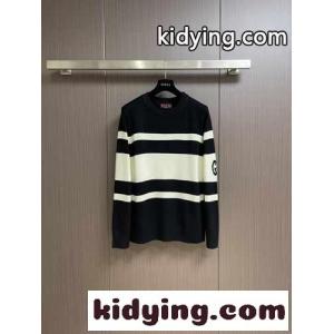 おしゃれ ウール＆カシミヤ ゆったり グッチ コピーブランド セーター コピー ブラックkid2645PHbu