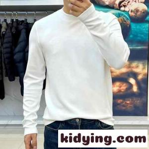 シンプル 合わせやすい クルーネック 長袖Tシャツ バーバリー スーパーコピー Tシャツ コピー ホワイトkid26LXvyqi
