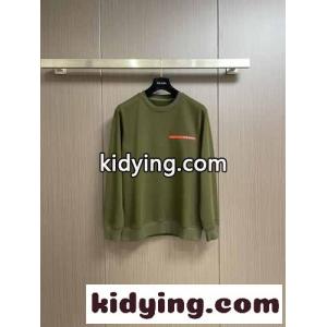 プラダ スーパーコピー Tシャツ コピー クルーネック スウェットシャツ グリーンkid26qmq81j