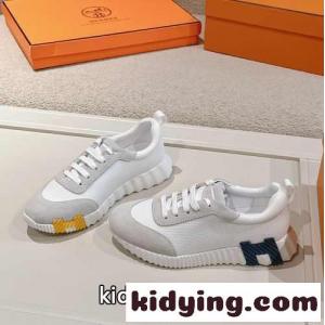 カジュアル 人気 エルメス ブランド コピー スニーカー コピー テクニカルキャンバス＆スエード バウンシングスニーカーkid269D8fym