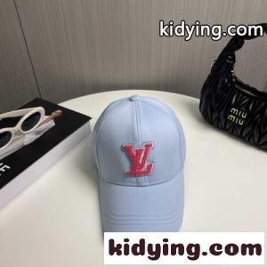 キャップ･LV シグネチャー ルイヴィトン コピー キャップ コピー 帽子 ライトブルーkid26595bue