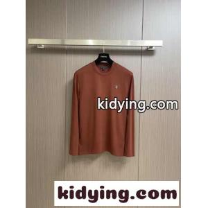 シンプル ロゴ入り プラダ コピーブランド Tシャツ コピー 長袖Tシャツ 合わせやすいkid26CiW9Tv
