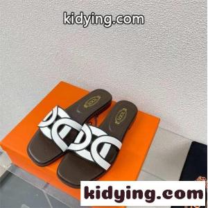 洗練された カジュアル スライドサンダル トッズ サンダル コピー ホワイトkid261Dumai