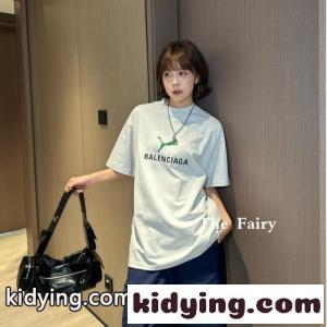 balenciaga コピー×Puma オーバーサイズTシャツ スーパーコピー ホワイトkid26WXbeyq