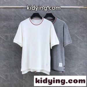 人気 カジュアル トムブラウン ブランド コピー Tシャツ 偽物  クルーネック ユニセックスkid26eue8ve