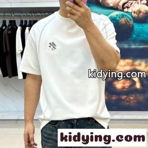 カジュアル クルーネック 半袖Tシャツ ルイ・ヴィトン Tシャツ 偽物 コットン ホワイトkid26LDWDyi