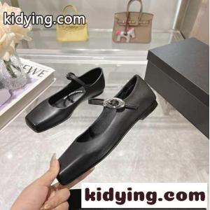 billie レザー メリージェーン アレキサンダーワング パンプス コピー バレエシューズkid26G599bm