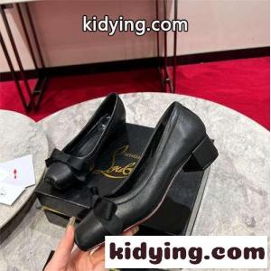 Mamaflirt 30 mm バレリーナパンプス クリスチャン・ルブタン パンプス コピー ブラックkid26Onaaam
