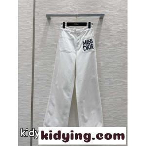 Miss dior コピー Graffiti コットンデニムフレアパンツ クリスチャン・ディオール コピー ジーンズ コピーkid261rGbuq