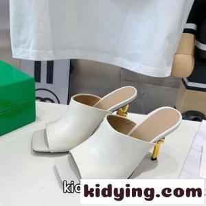 ノット ミュール ハイヒール ボッテガ・ヴェネタ サンダル スーパーコピー ホワイトkid26H9DqWj