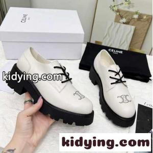 セリーヌ ブランド コピー シューズ コピー レディース celine ブランド コピー トリオンフ パンチング ローファーkid26Cie0Xj