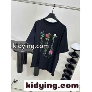 人気 ユニセックス 半袖Tシャツ クリスチャン・ディオール ブランド コピー Tシャツ コピー ブラックkid26bGjmie