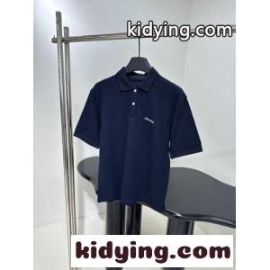 洗練された カジュアル 半袖 ポロシャツ ミュウミュウ コピーブランド Tシャツ コピー ネイビーkid26iGDeGb