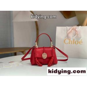 PENELOPE ミニ ソフト ショルダーバッグ クロエ バッグ スーパーコピー レッドkid26r0jKnC