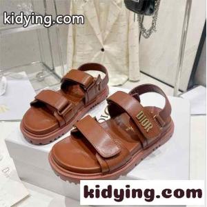 カジュアル 快適 dior スーパーコピーact サンダル クリスチャン・ディオール スーパーコピー サンダル コピー ブラウンkid26Pz8rKD
